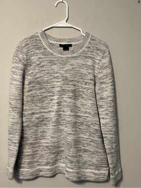 Preswick & Moore Multicolor Speckled Crewneck Sweater - Pastel Mix